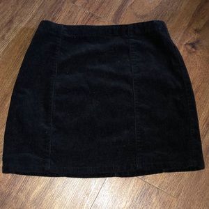 Corduroy skirt